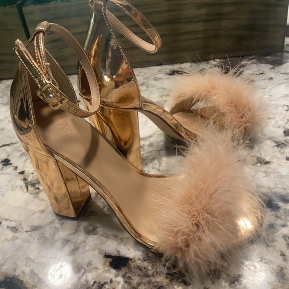 Charlotte Russe Shoes - Rose Gold  Heels